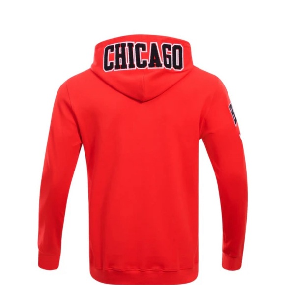 NBA Chicago Bulls classic chenille mens PO hoodie - Picture 8 of 9